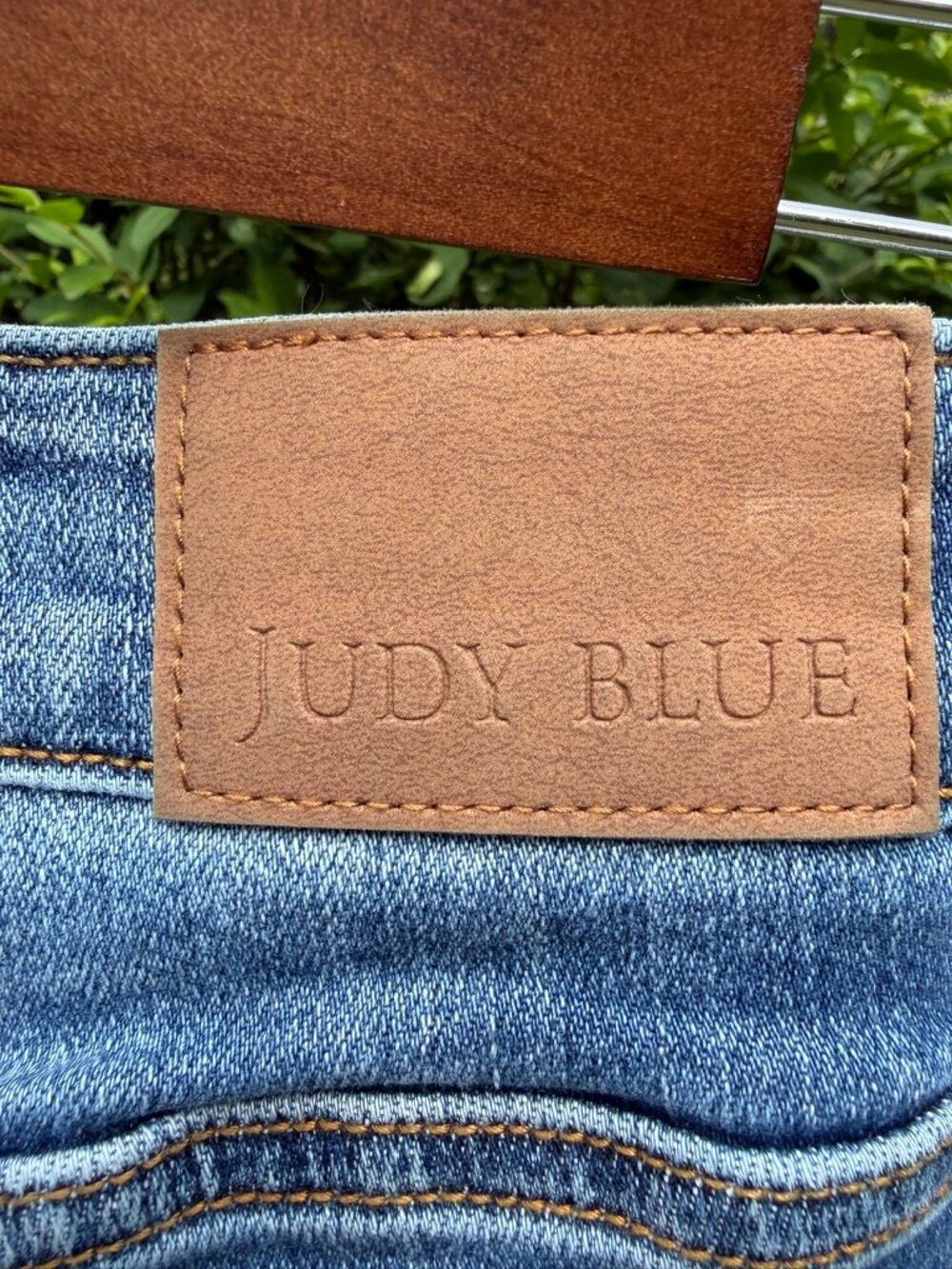 Judy Blue Distressed Bootcut Raw Hem Jeans Size 20W - Picture 6 of 14